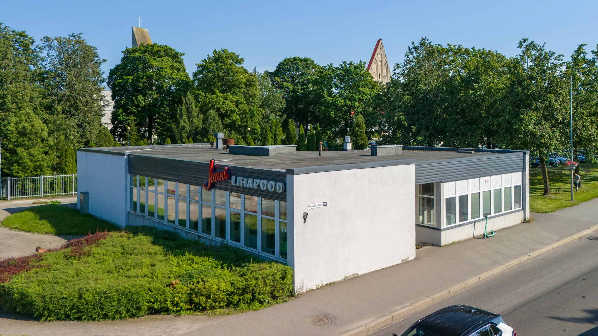 Merivälja Keskus — Merivälja tee 22, Tallinn